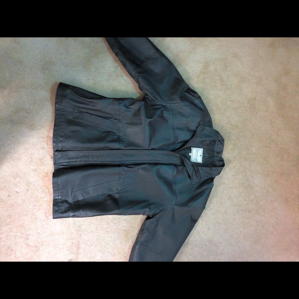 Leather jacket